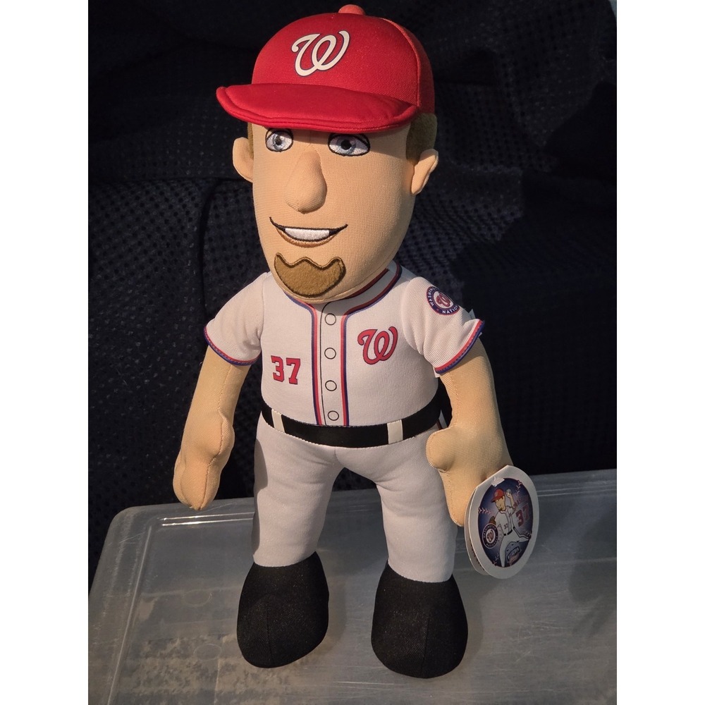 MLB Bleacher Creatures Stephen Strasburg Washington Nationals Plush Toy 14 In‎